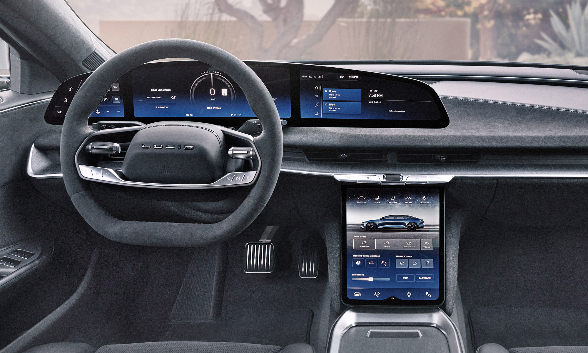 El Lucid Air Sapphire partirá desde 250.000 euros en Alemania.