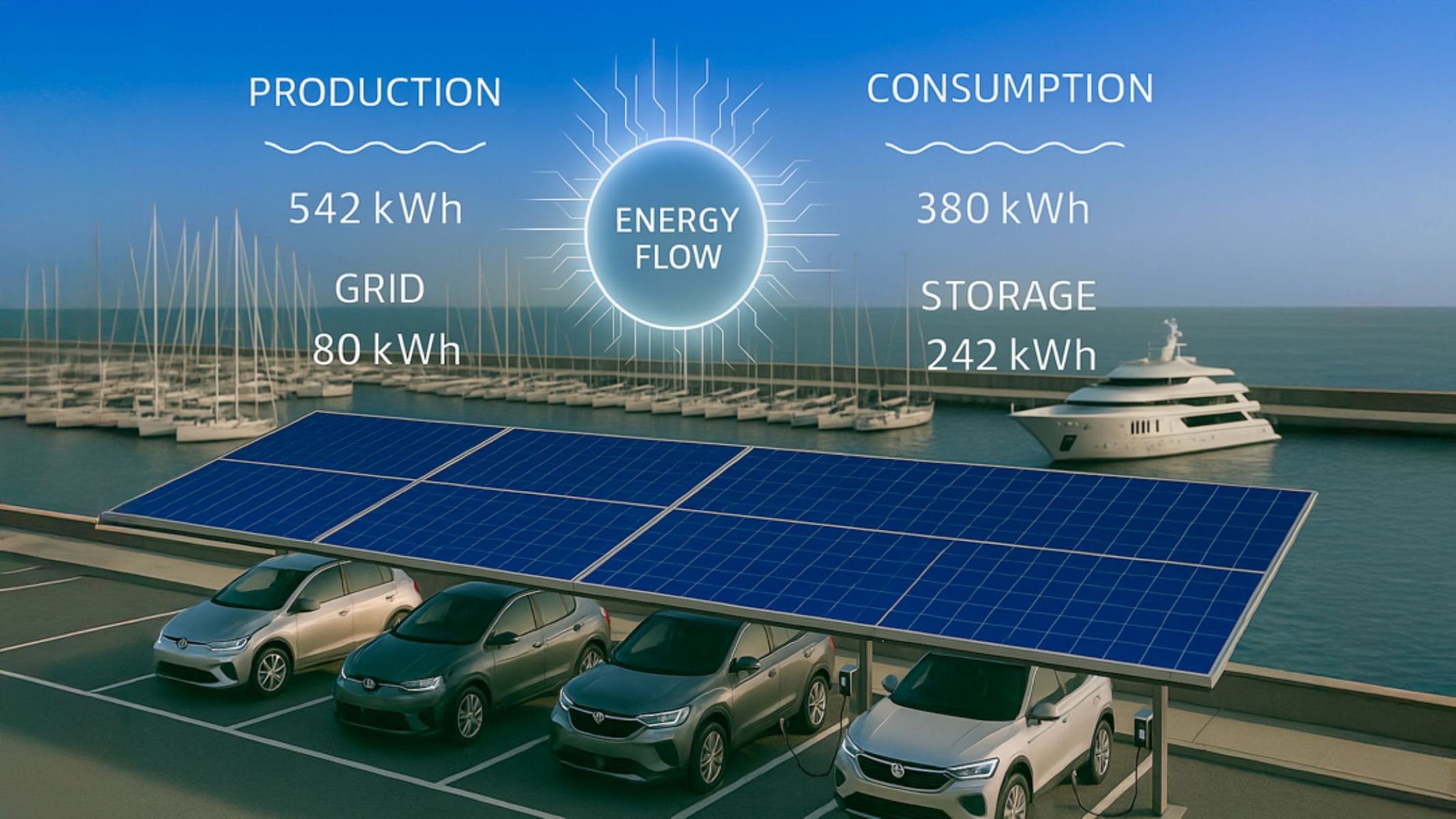 Un puerto energéticamente sostenible es una garantía de futuro para las embarcaciones eléctricas.
