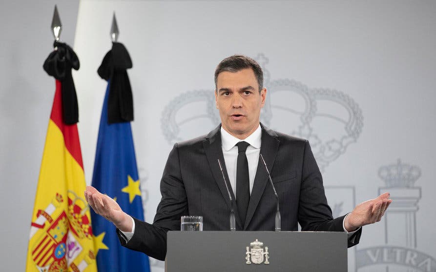  El presidente del Gobierno, Pedro Sánchez. 