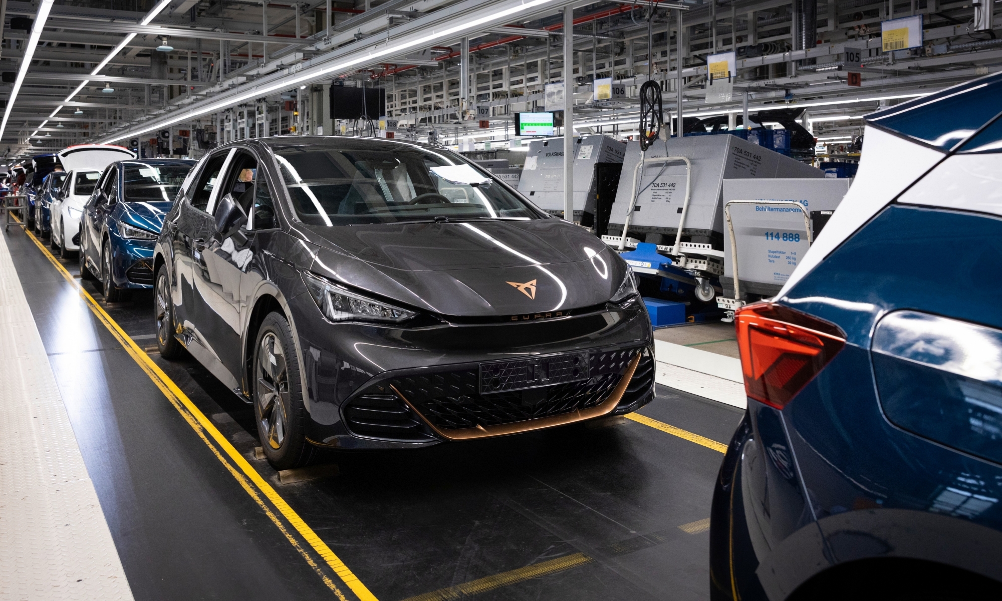 El Born siempre se ha fabricado en Zwickau, junto a otros eléctricos del Grupo VW.