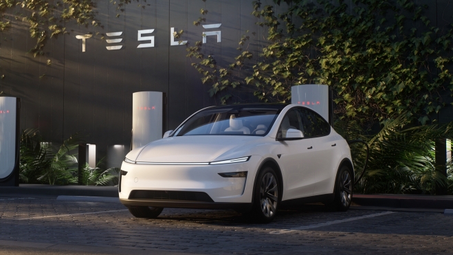 Tesla Model Y Delantera Tesla Model Y Delantera
