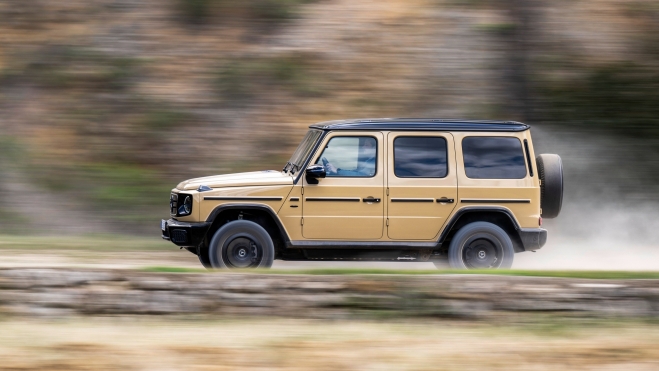 Mercedes Clase G Eléctrico Lateral