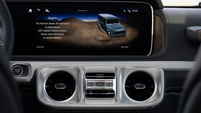 Mercedes Clase G Eléctrico Detalle