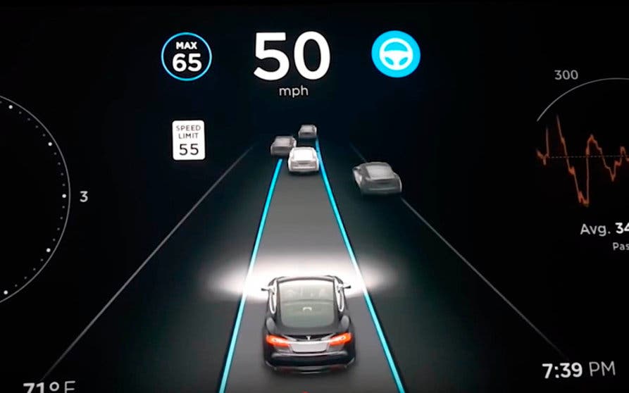  El software supondrá un importante valor añadido para los coches eléctricos de Tesla. 