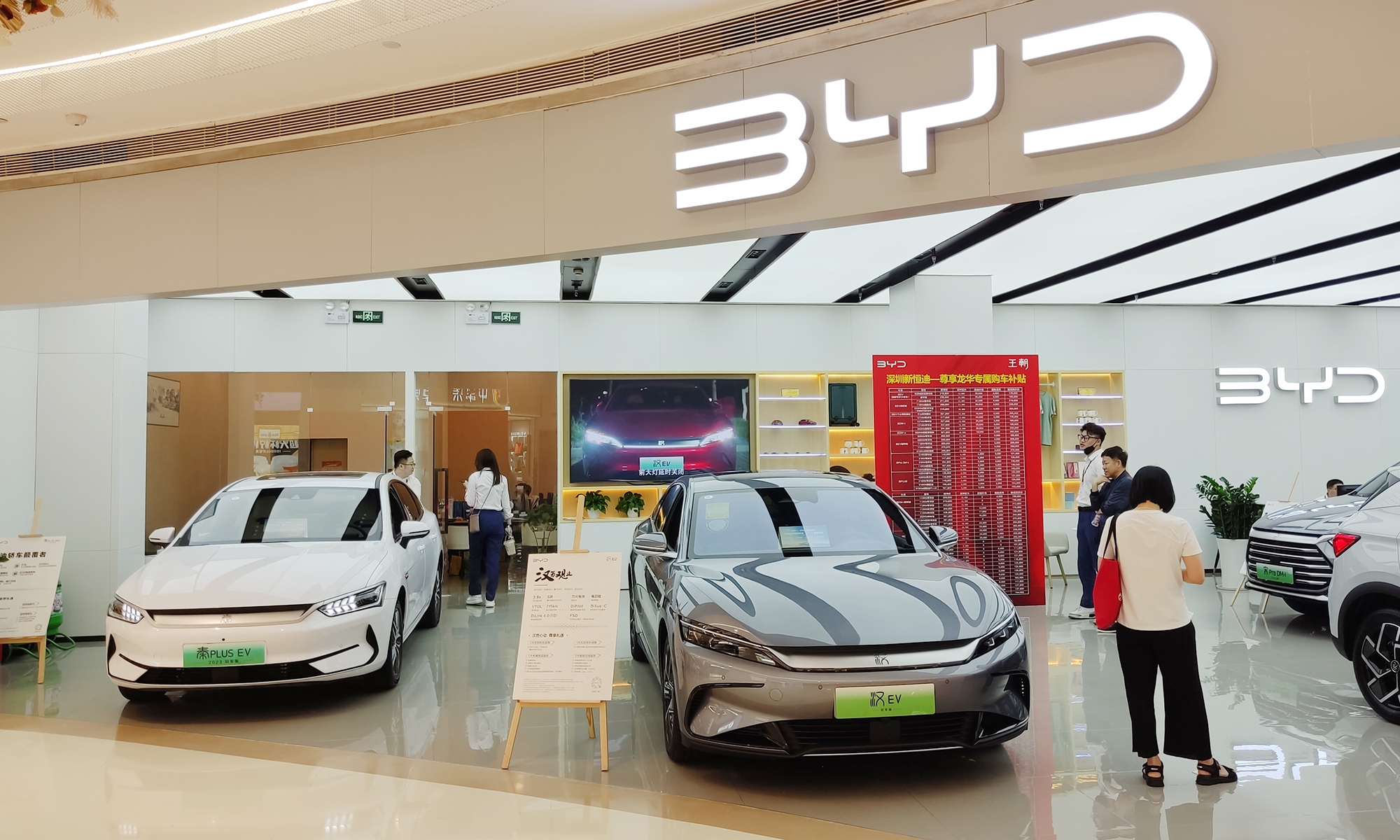 BYD no tiene rivales y multiplica por varias veces las ventas de otras marcas.