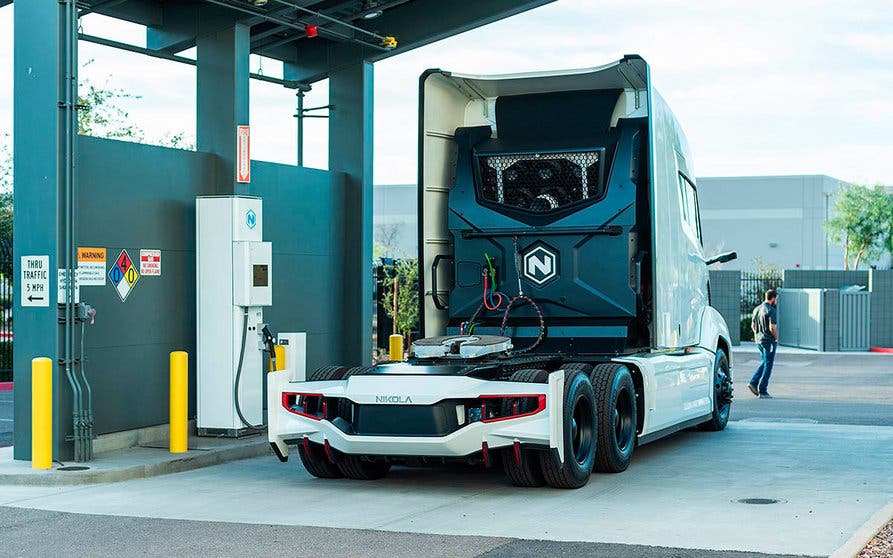  Estación de abastecimiento de hidrógeno de Nikola Motors. 