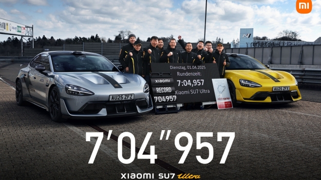 Xiaomi SU7 Ultra Nurburgring Xiaomi SU7 Ultra Nurburgring