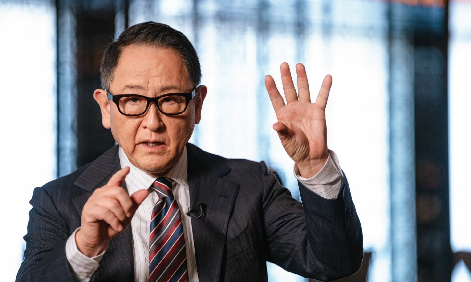 Akio Toyoda ha lanzado unas polémicas declaraciones con respecto al coche eléctrico.