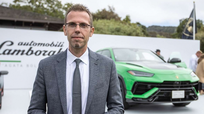 Rouven Mohr, director de Tecnología de Lamborghini, deja claro el futuro de la marca. Rouven Mohr, director de Tecnología de Lamborghini, deja claro el futuro de la marca.