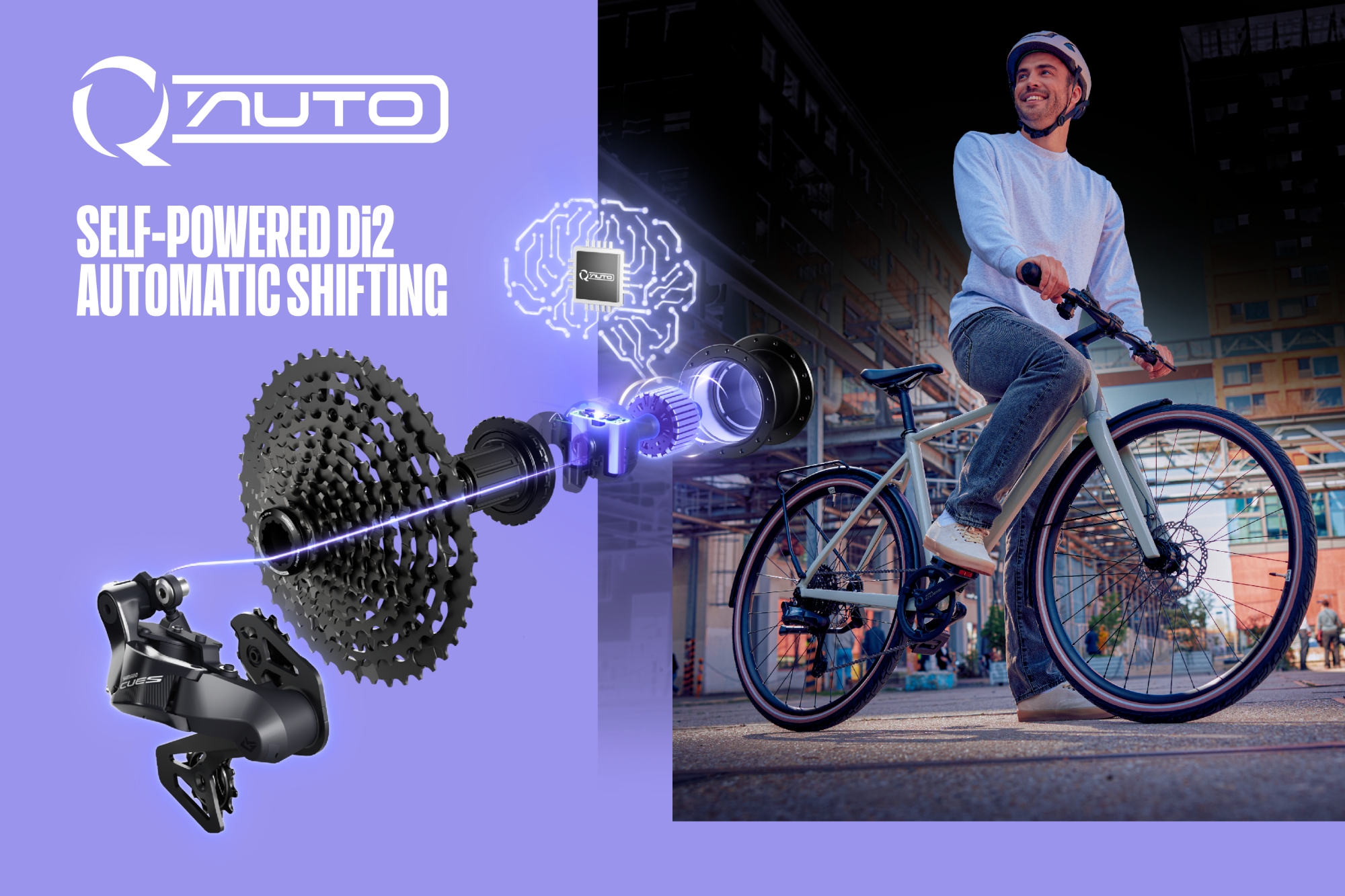 Después del XTR, Shimano presenta esta gran revolución que es el Q'AUTO. Después del XTR, Shimano presenta esta gran revolución que es el Q'AUTO.