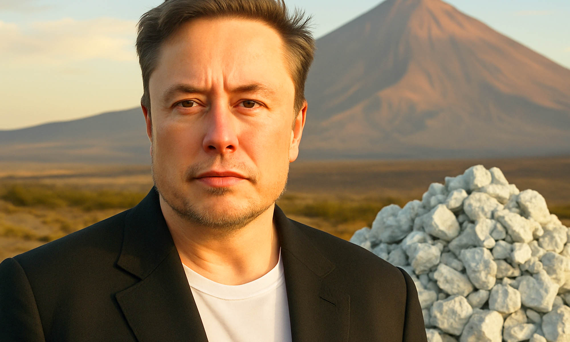 volcan litio elon musk coches electricos tesla 1