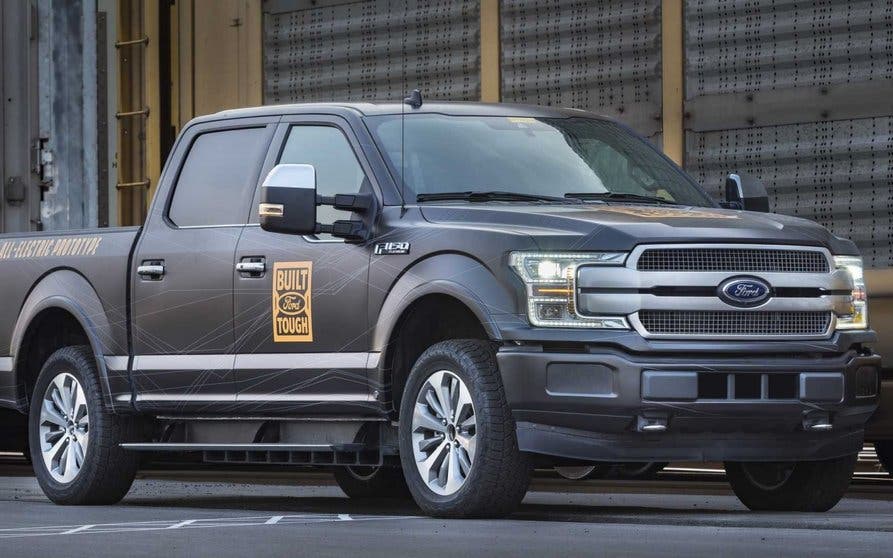  Prototipo de la Ford F-150 eléctrica 