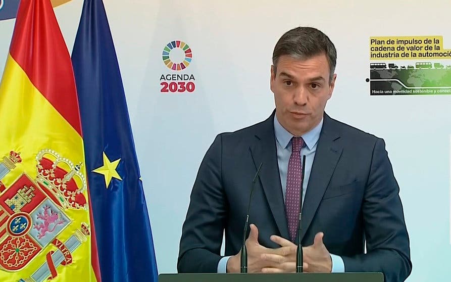  El presidente del Gobierno, Pedro Sánchez. 