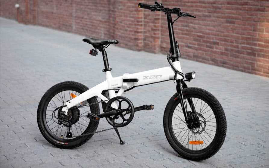 Pacer región Edad adulta Xiaomi Himo Z20, una bicicleta eléctrica plegable que esconde un secreto en  el sillín