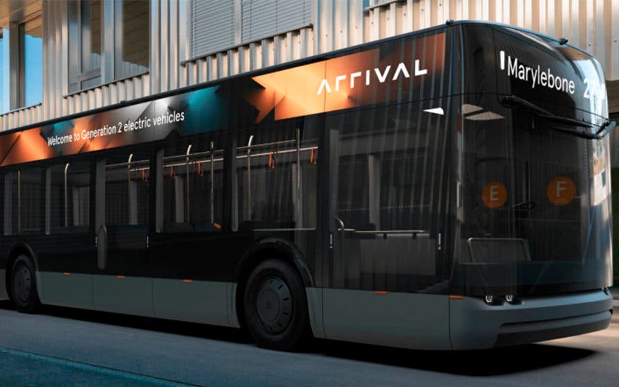  El autobús eléctrico de Arrival se caracteriza por su modularidad interior.. 