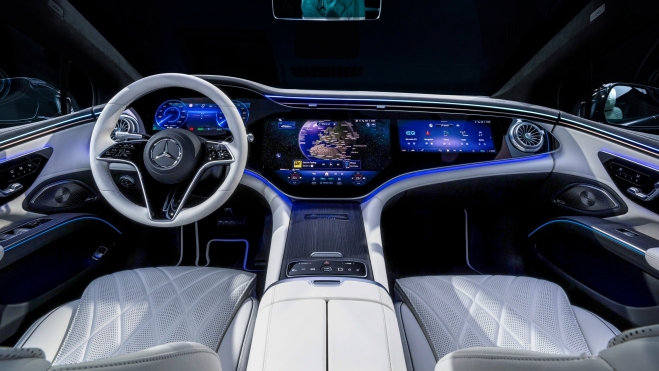 Mercedes EQS Interior Mercedes EQS Interior