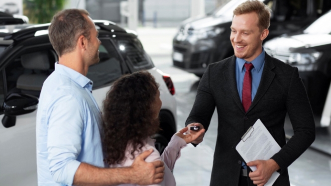 mujeres incomodas concesionario taller coche