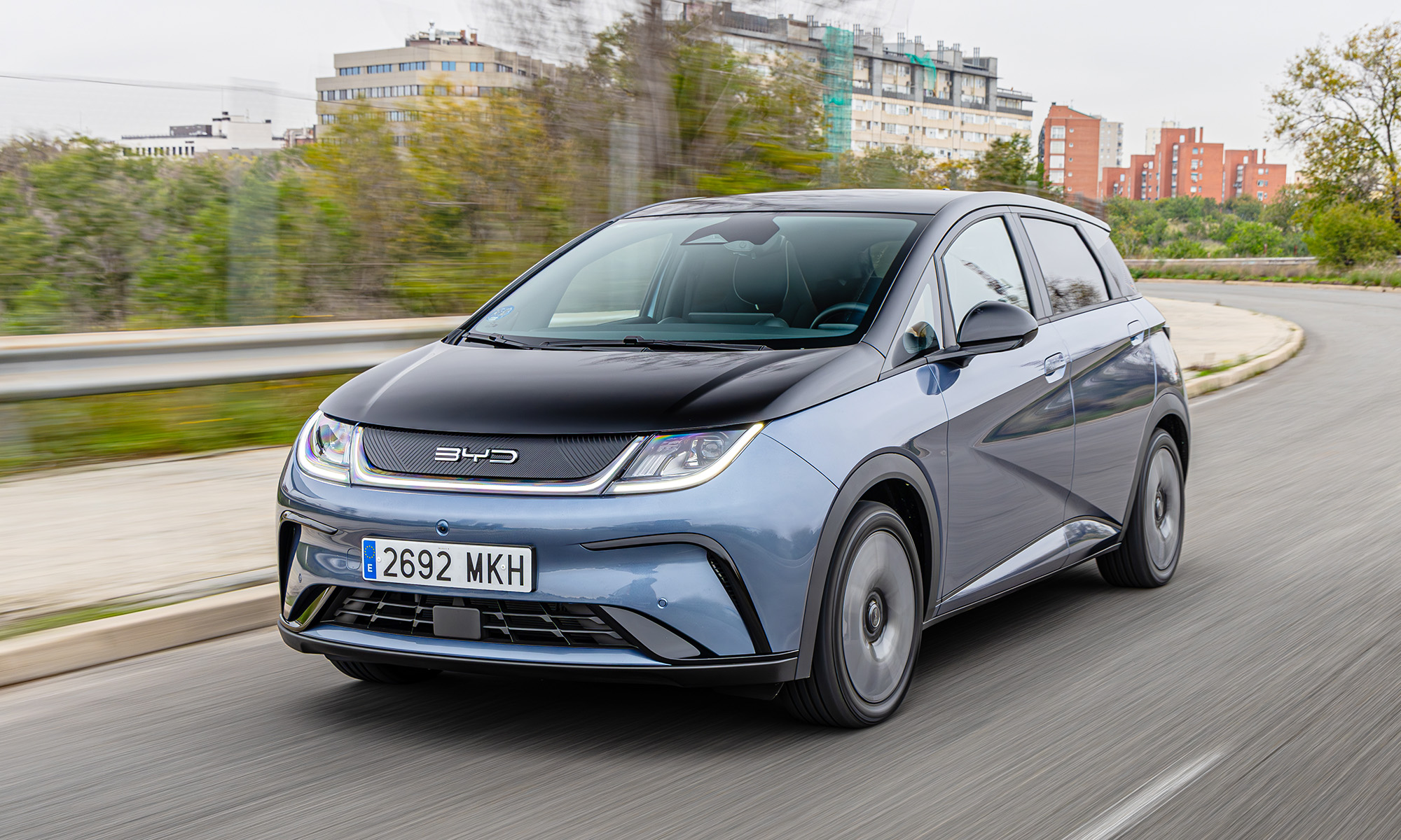 El BYD Dolphin, en su renovación, llegará a España con este sistema de ayuda a la conducción.