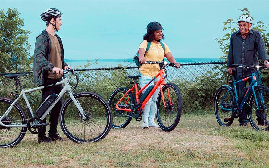 Rad Power Bikes ofrece la RadMission en dos tamaños de cuadro en función de la altura del ciclista. 