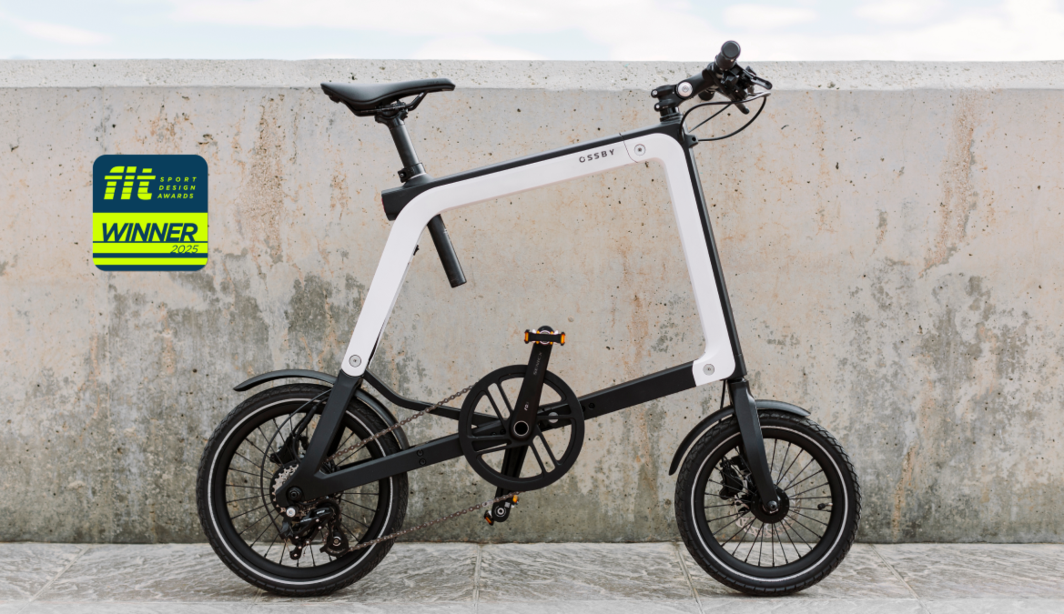 Esta bicicleta eléctrica plegable acaba de recibir un importante premio.