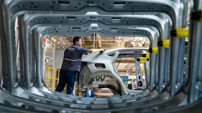 Volkswagen Nanjing Trabajador Volkswagen Nanjing Trabajador