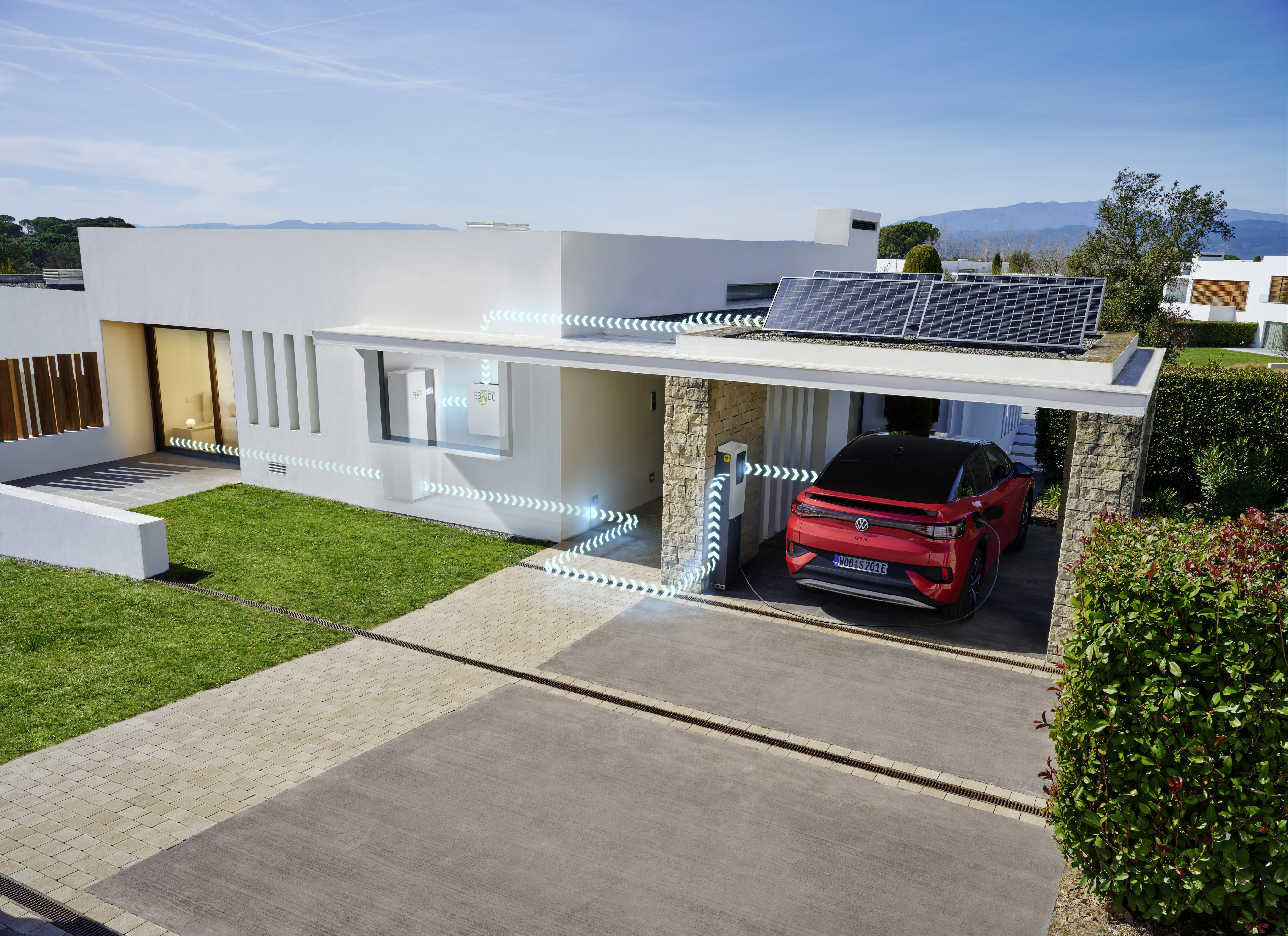 volkswagen vehicle to home carga direccional