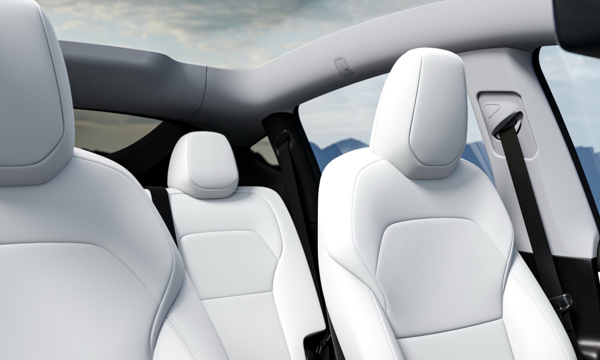 El Model Y se acerca al tamaño de su hermano mayor y a su configuración de asientos.
