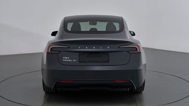 Tesla Model 3+ Trasera Tesla Model 3+ Trasera