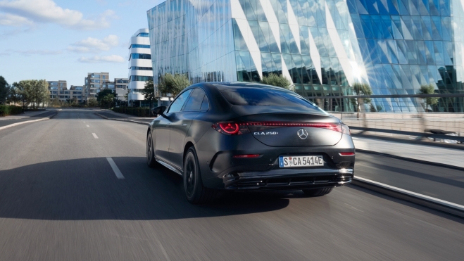 Mercedes CLA 2025 Trasera Mercedes CLA 2025 Trasera