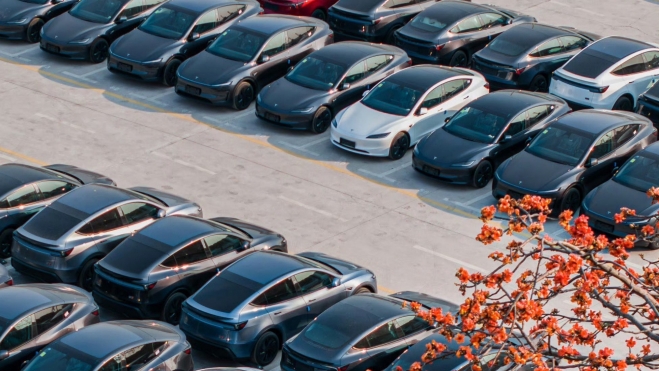 Parking Tesla