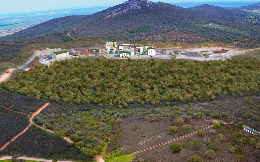  Recreación del  proyecto minero San José Valdeflórez. 