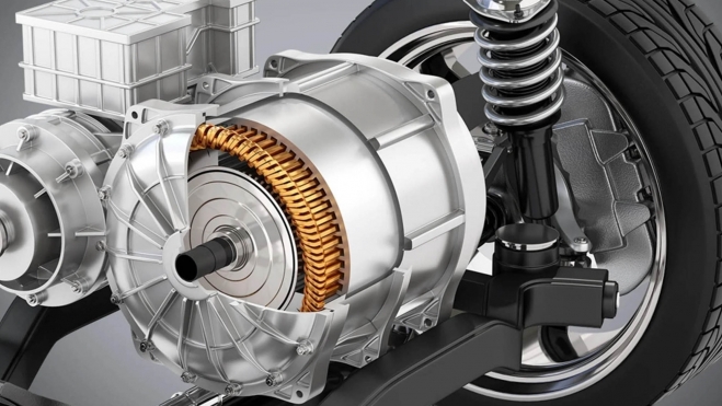 motor electrico corriente continua coches electricos 4