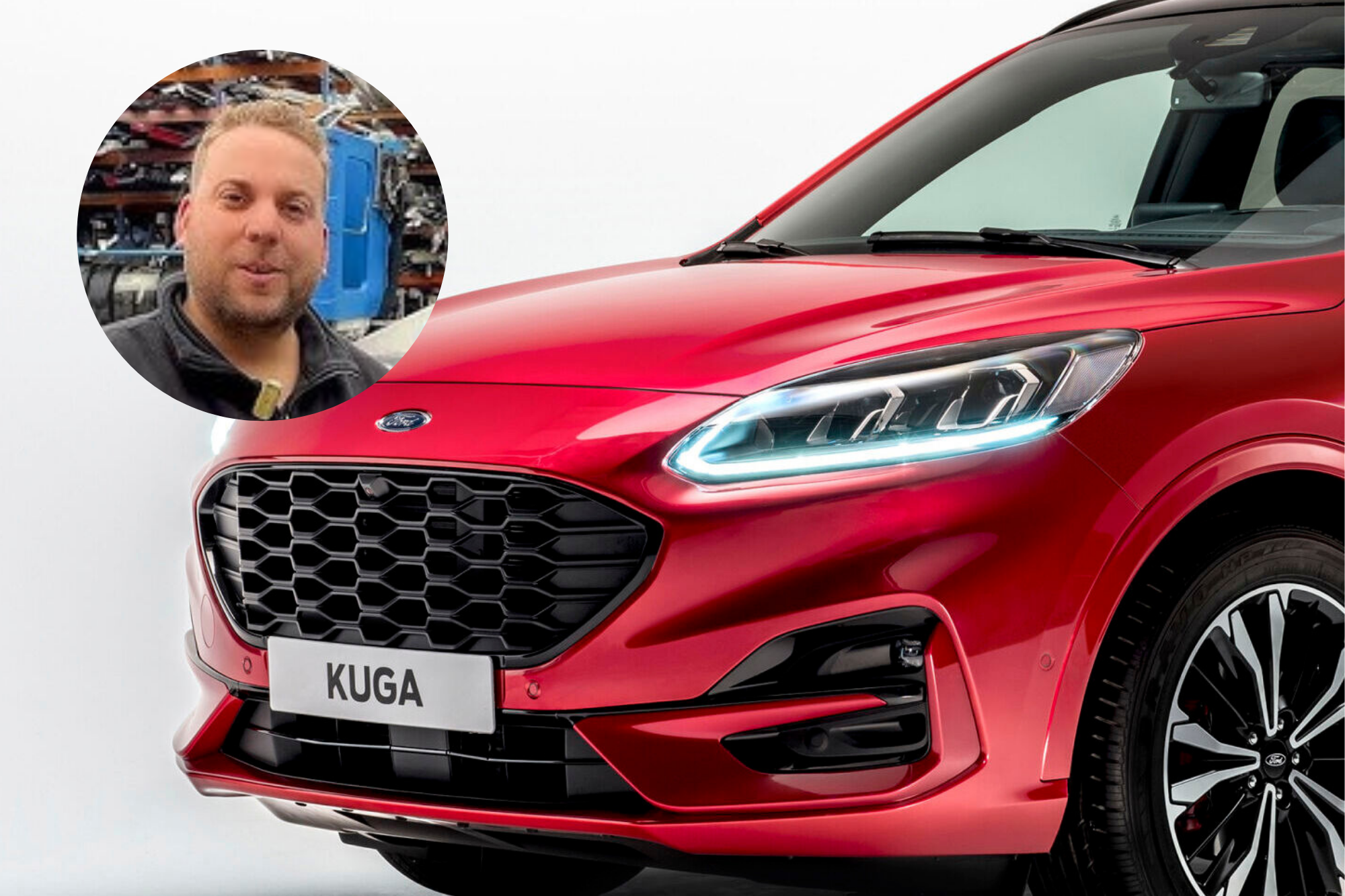 Ford Kuga híbrido desguace
