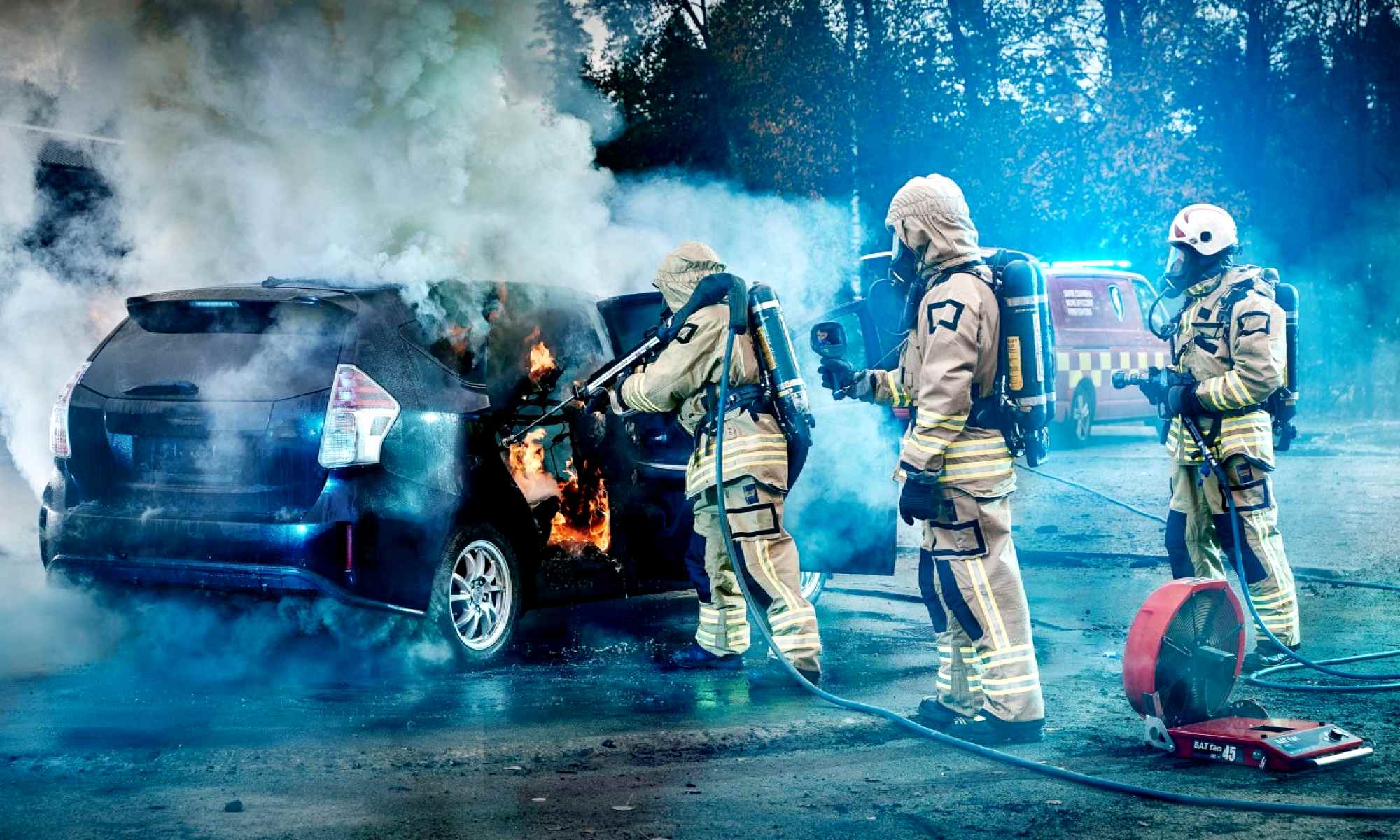 incendio coches eléctricos