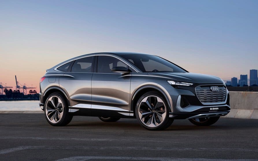  Audi Q4 Sportback e-tron concept: el anticipo del próximo SUV eléctrico de Audi 