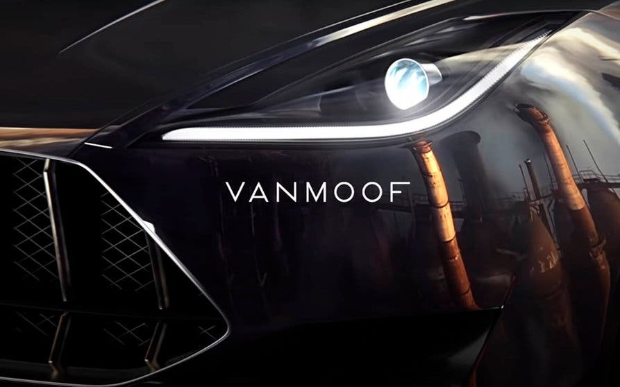  La imagen de las fábricas sobre la carrocería de un automóvil expresa que "los coches reflejan la carrera de ratas del pasado", asegura el fundador de VanMoof. 