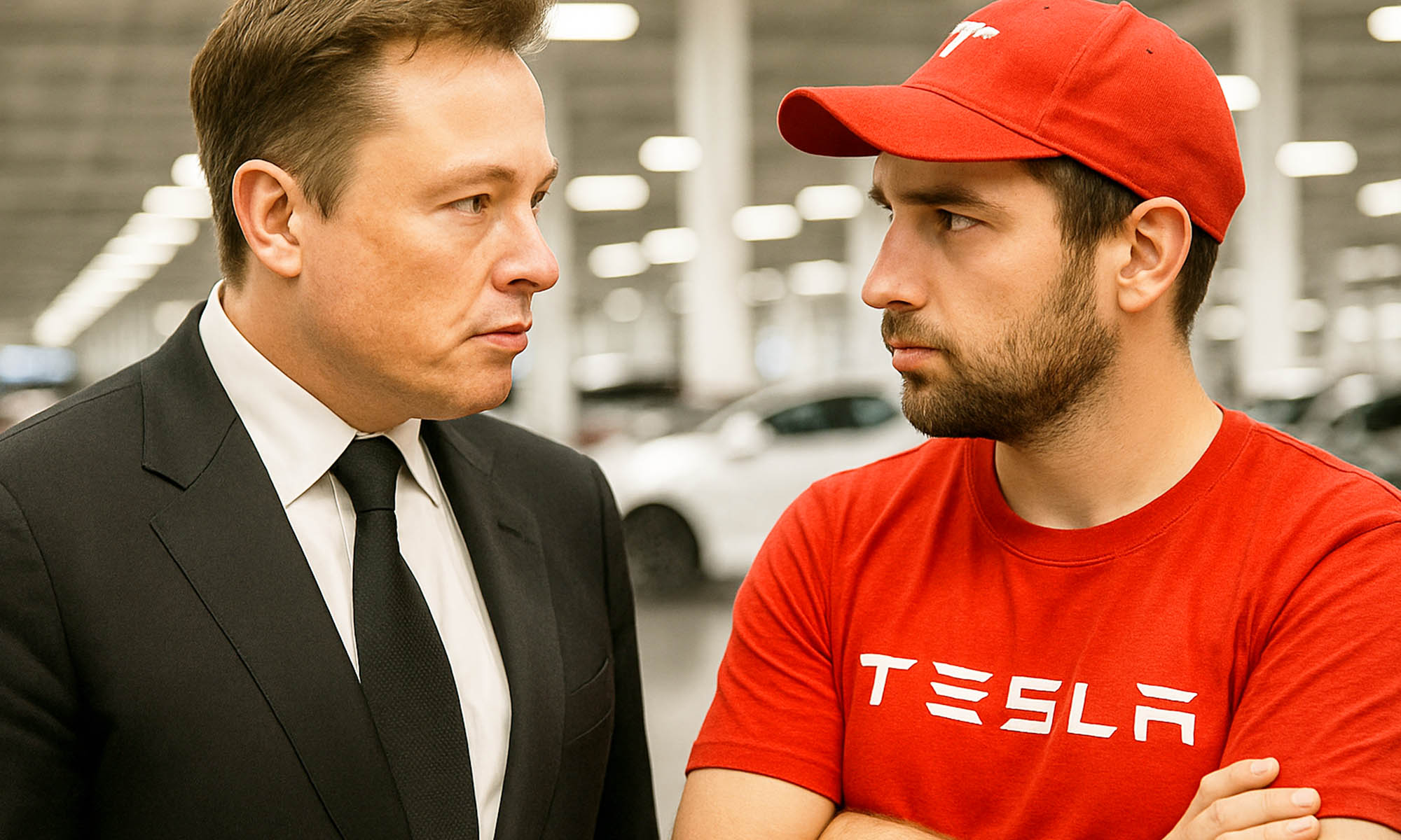 sistgema salarios tesla elon musl trabajadores cochers electricos 1
