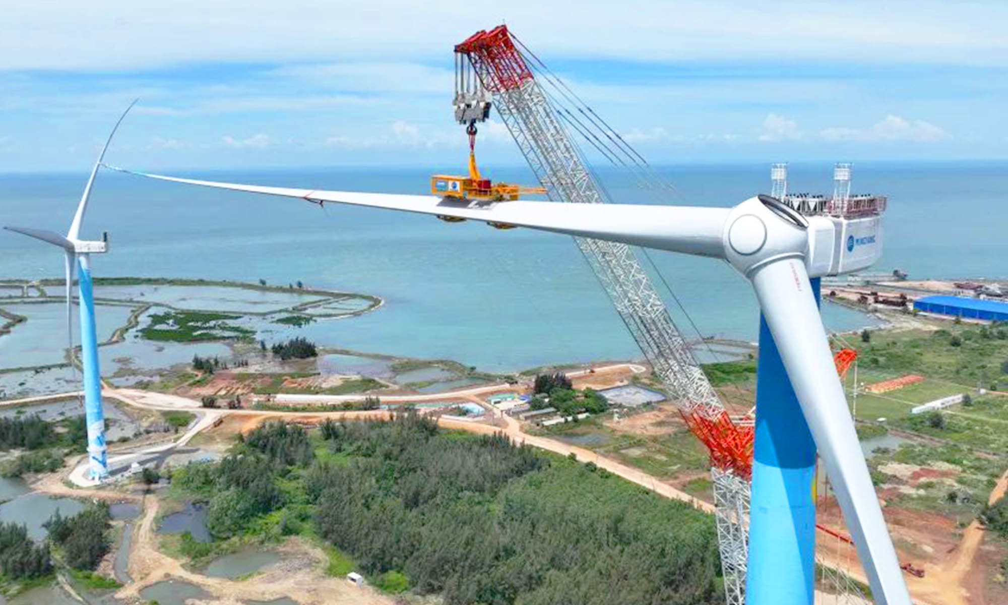 rotura aerogenerador eolico mas grande mundo 1
