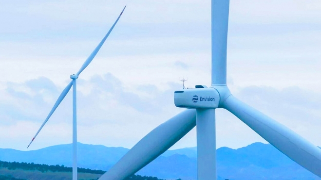 aerogenerador energia eolica dos palas envision 2 aerogenerador energia eolica dos palas envision 2