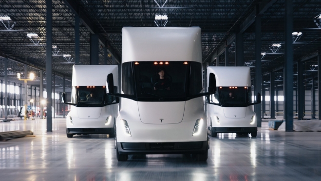 Tesla Semi Frontal Tesla Semi Frontal