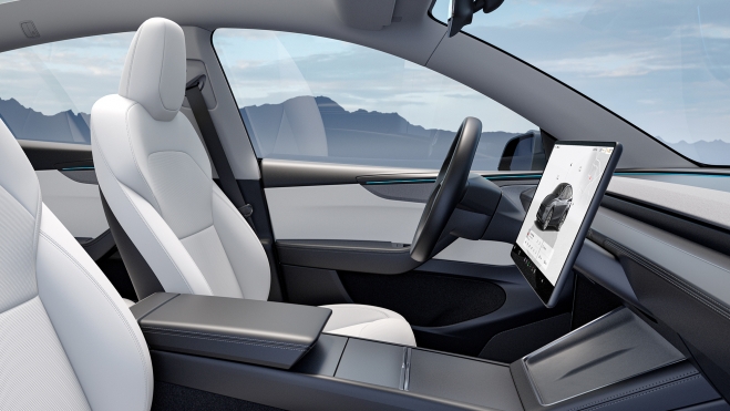 Tesla interior