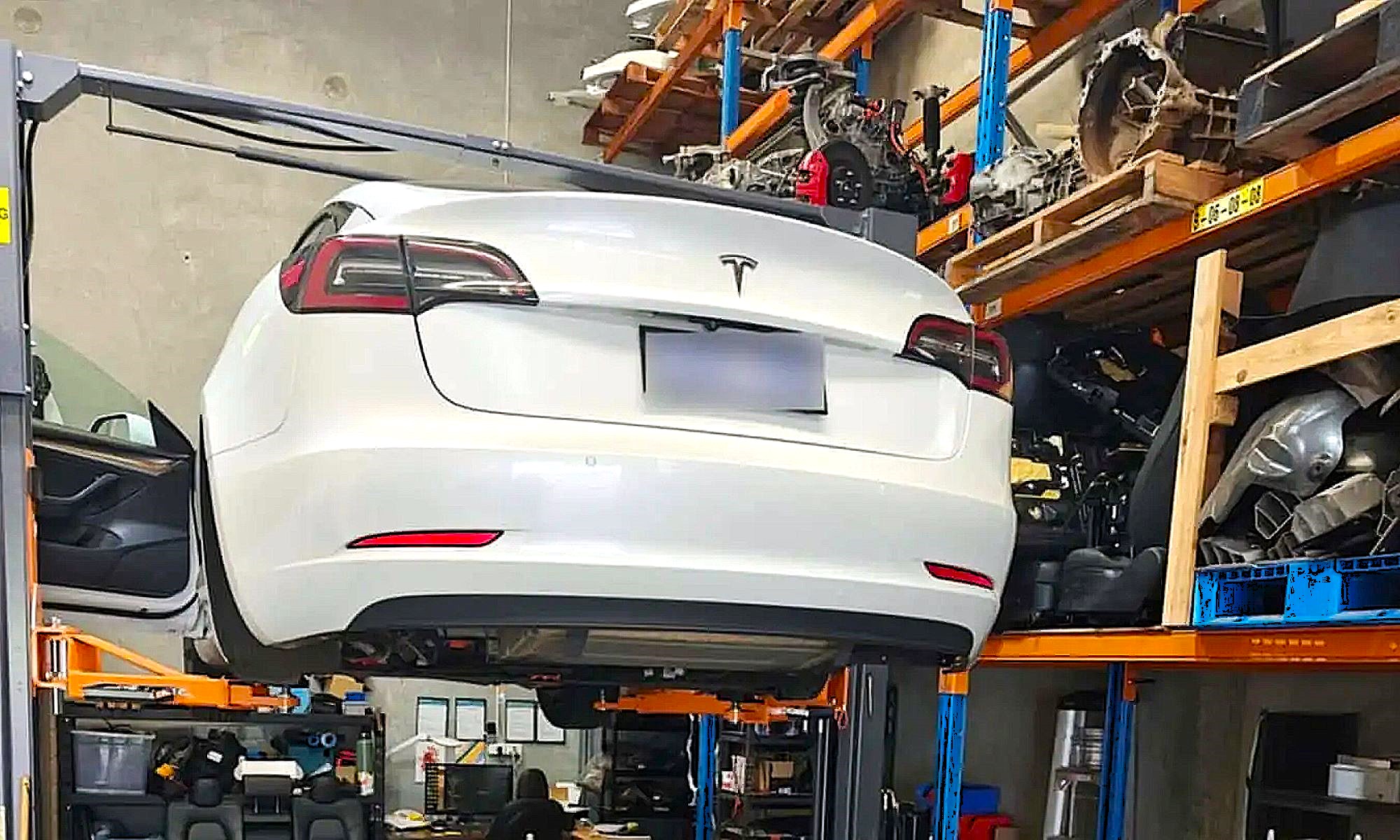 ¿Cuál es es el estado real de un Tesla Model 3 tras 410.000 km? Incluso al taller que lo ha revisado le ha sorprendido.