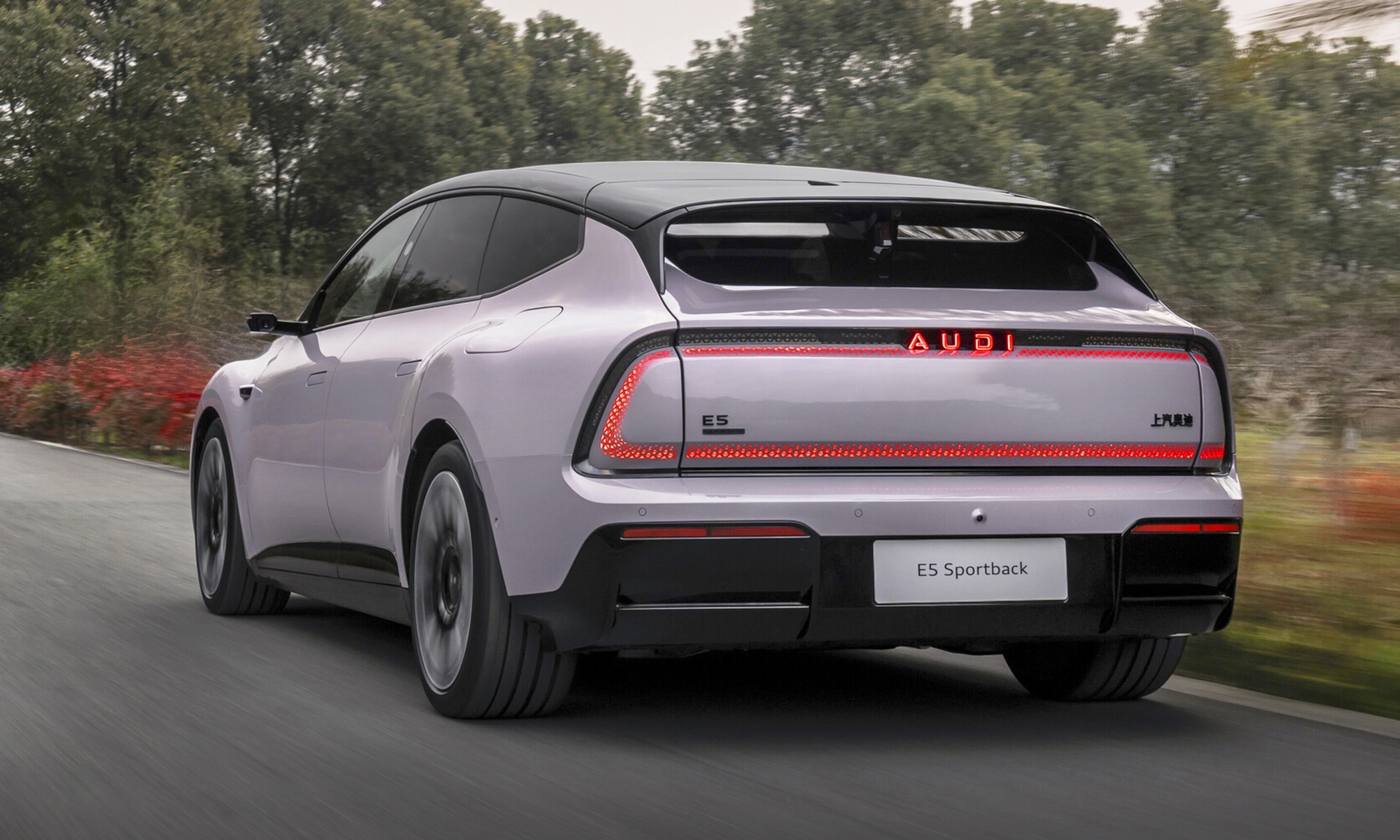 El AUDI E5 Sportback llega al mercado chino con buenas prestaciones y un precio 'rompedor'.