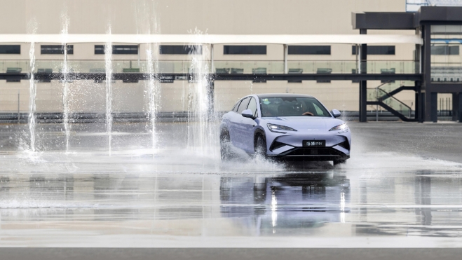 byd circuito pruebas test coches electricos