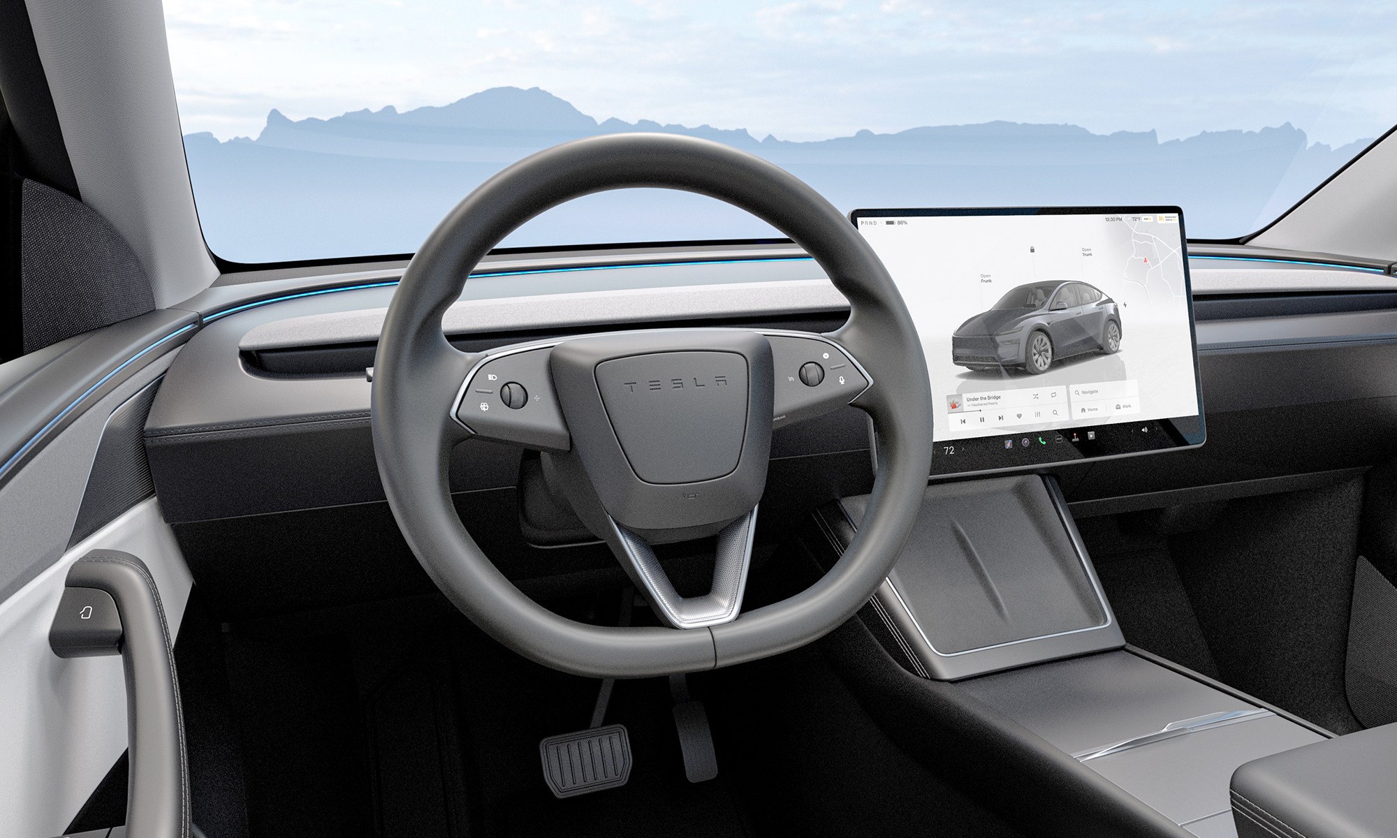 El Tesla Model 3 volverá a tener una palanca de intermitentes tras el volante.