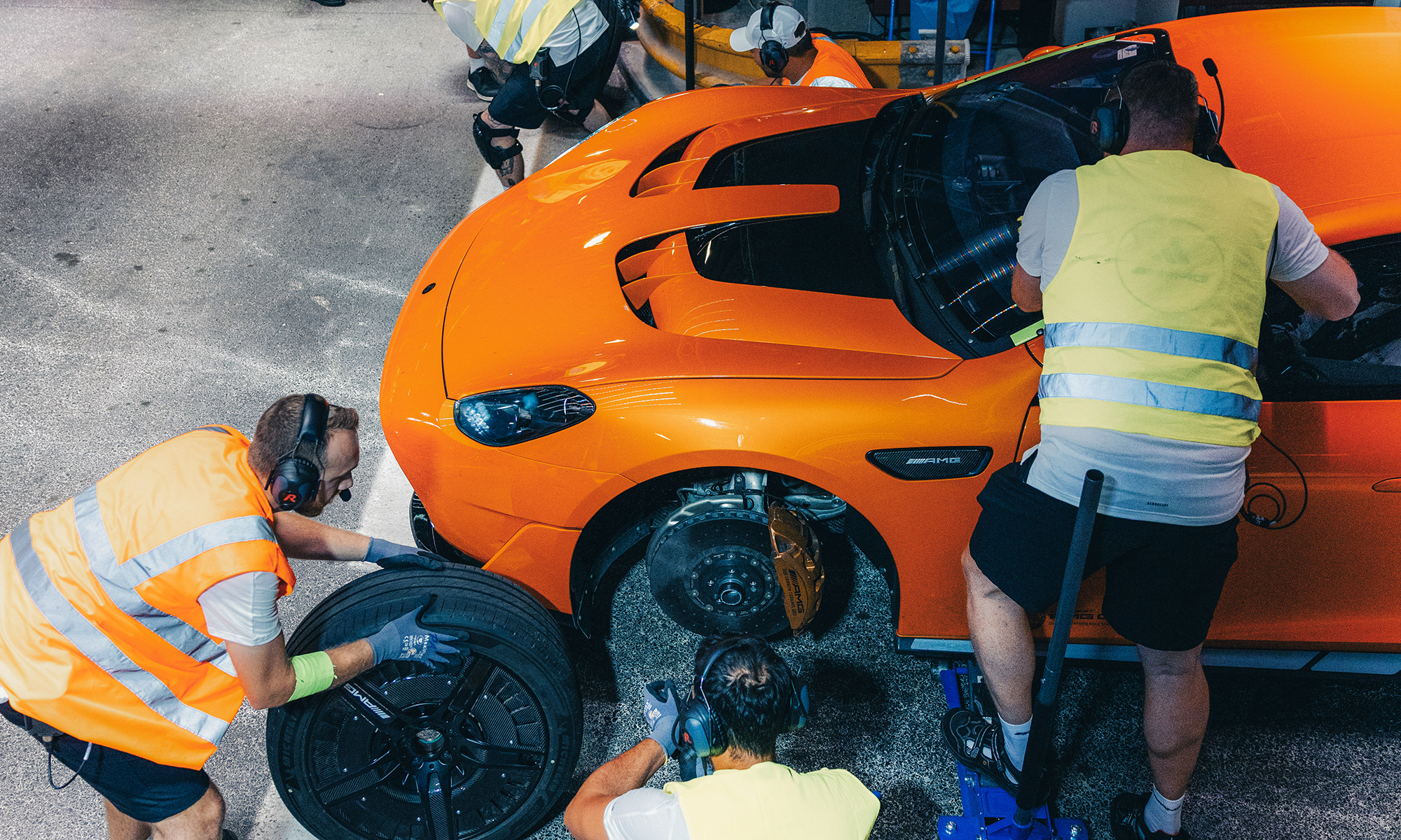 El Mercedes Concept AMG GT XX establece hasta 25 récords continuados en menos de ocho días.