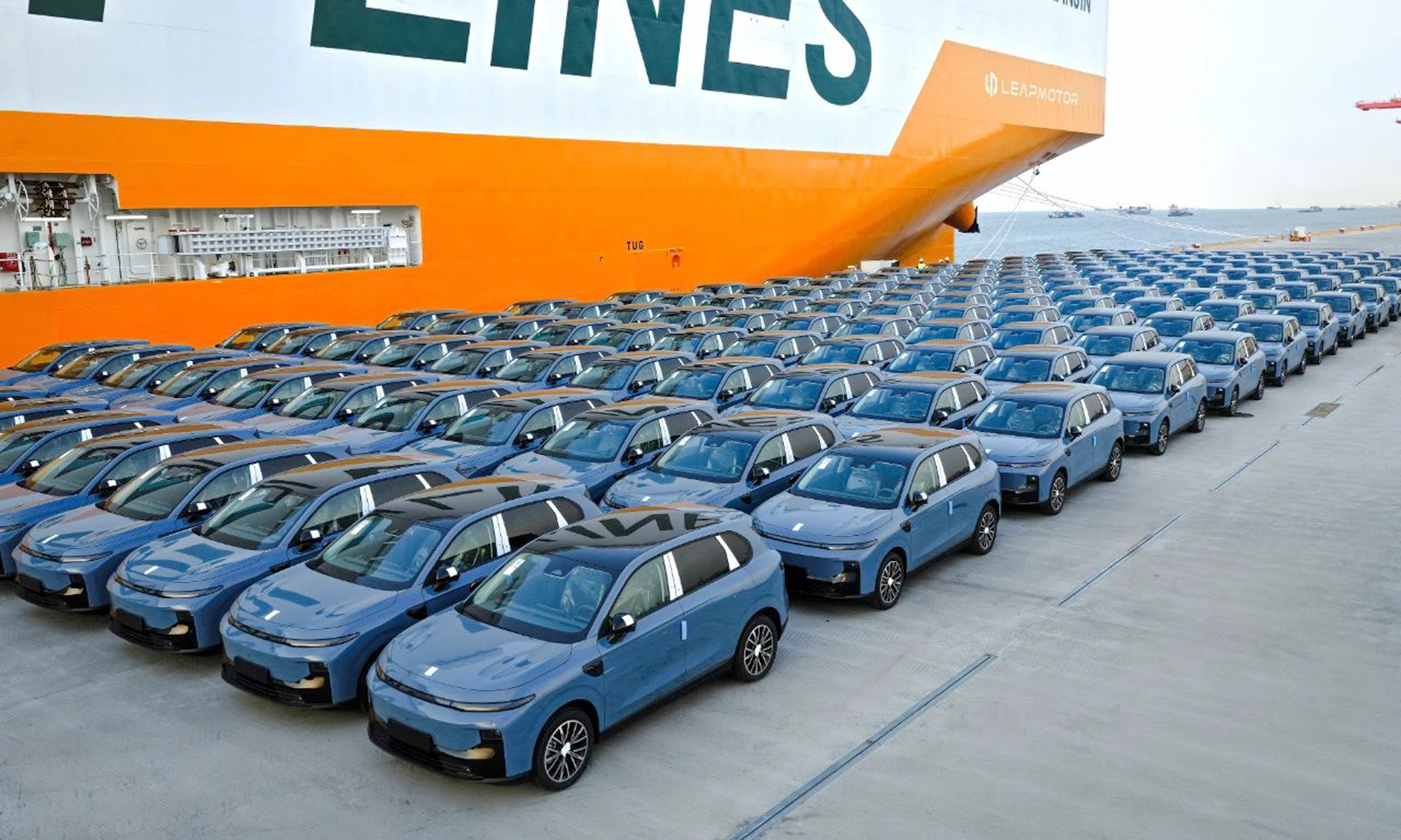 Leapmotor ha hecho un gran envío de unidades desde China hasta Europa.