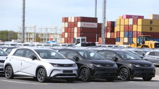 Los primeros BYD Dolphin Surf fabricados en Tailandia ya han puesto rumbo a Europa.