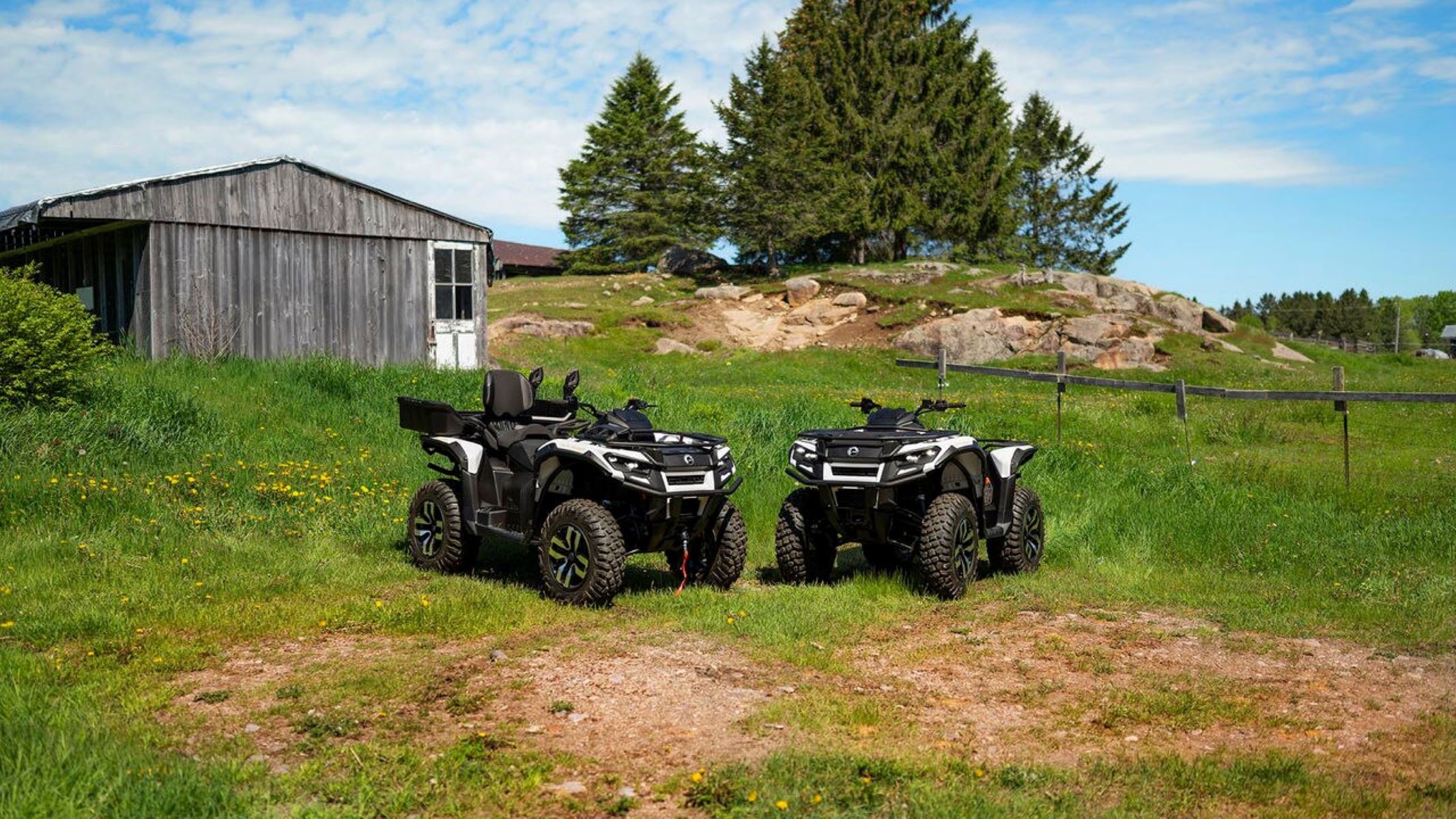 Dos son las variantes de este especial ATV 'eléctrico' (Foto: Can-Am).