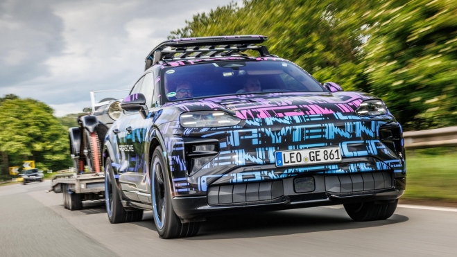 Porsche Cayenne EV Delantera Porsche Cayenne EV Delantera